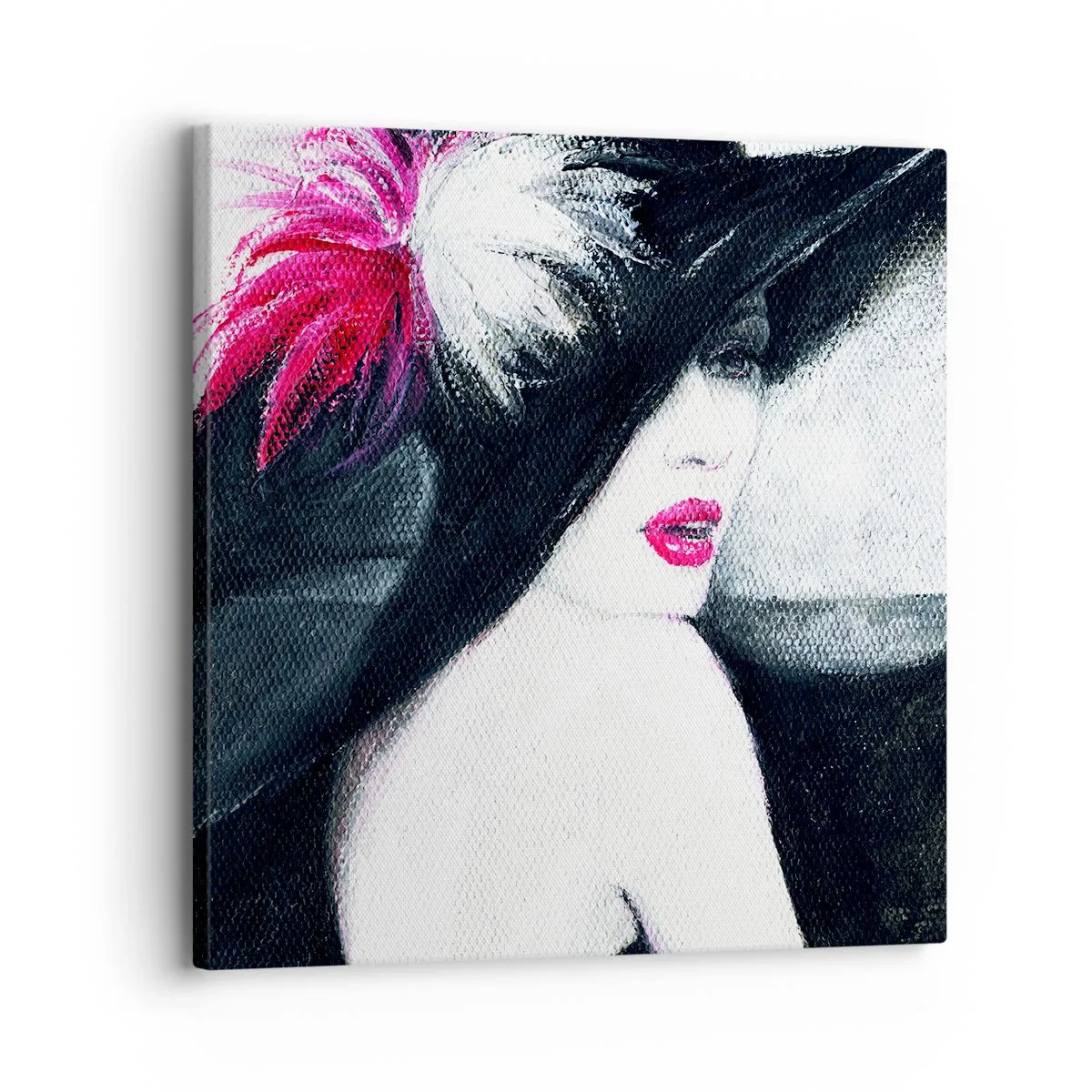 Bild auf Leinwand - Leinwandbild - Immer ein Geheimnis - 30x30 cm