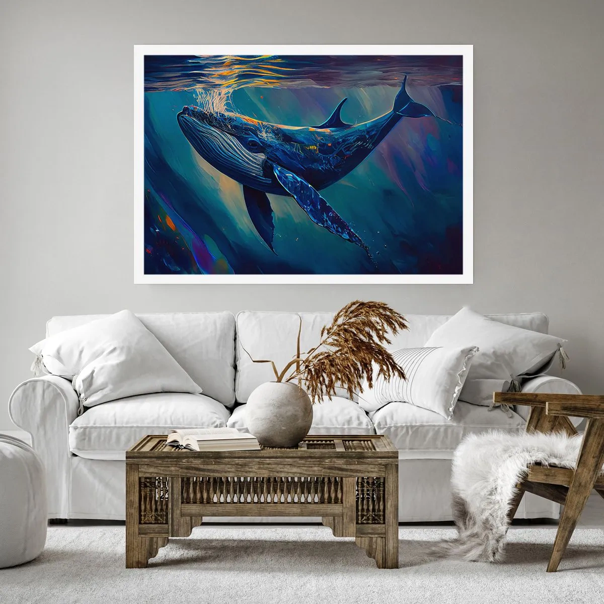 Poster - Willkommen in meiner Welt - 70x50 cm