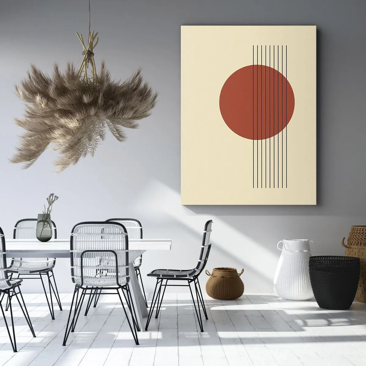 Bild auf Leinwand - Leinwandbild - Immer wieder und weiter - 45x80 cm