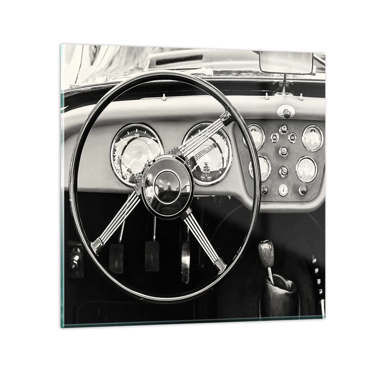 Glasbild - Bild auf glas - Ein Sammlertraum - 70x70 cm