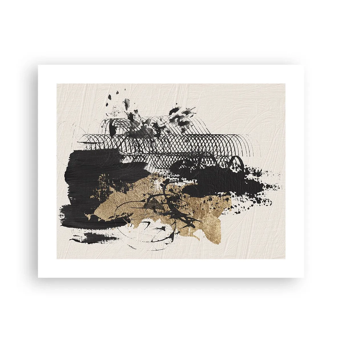 Poster - Komposition mit Leidenschaft - 50x40 cm