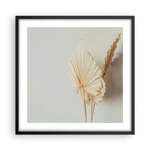 Poster in einem schwarzem Rahmen - Wenn Sie Erleichterung brauchen - 50x50 cm