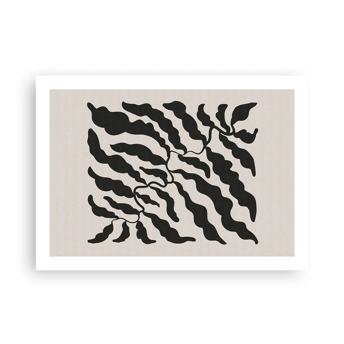 Poster - Natur des Quadrats - 70x50 cm