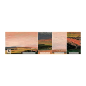 Fototapeten Muster Selbstklebend Deluxe Sticker - In Rosatönen - Landschaft, Stück, Sicht - 100x30 cm