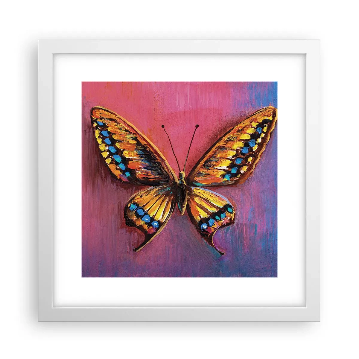 Poster in einem weißen Rahmen - Ein Juwel der Natur - 30x30 cm
