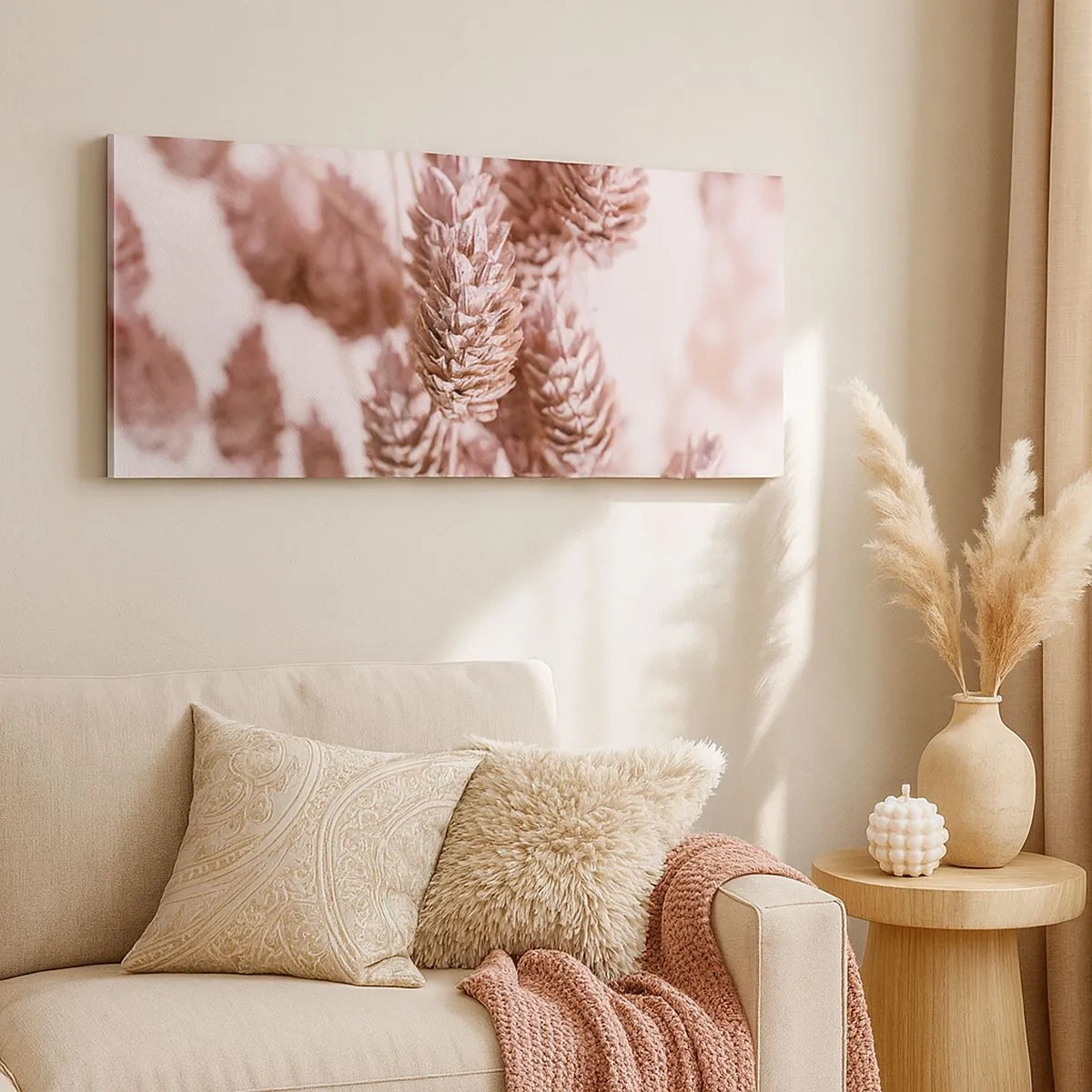 Bild auf Leinwand - Leinwandbild - Scheinbar unauffällig - 100x40 cm