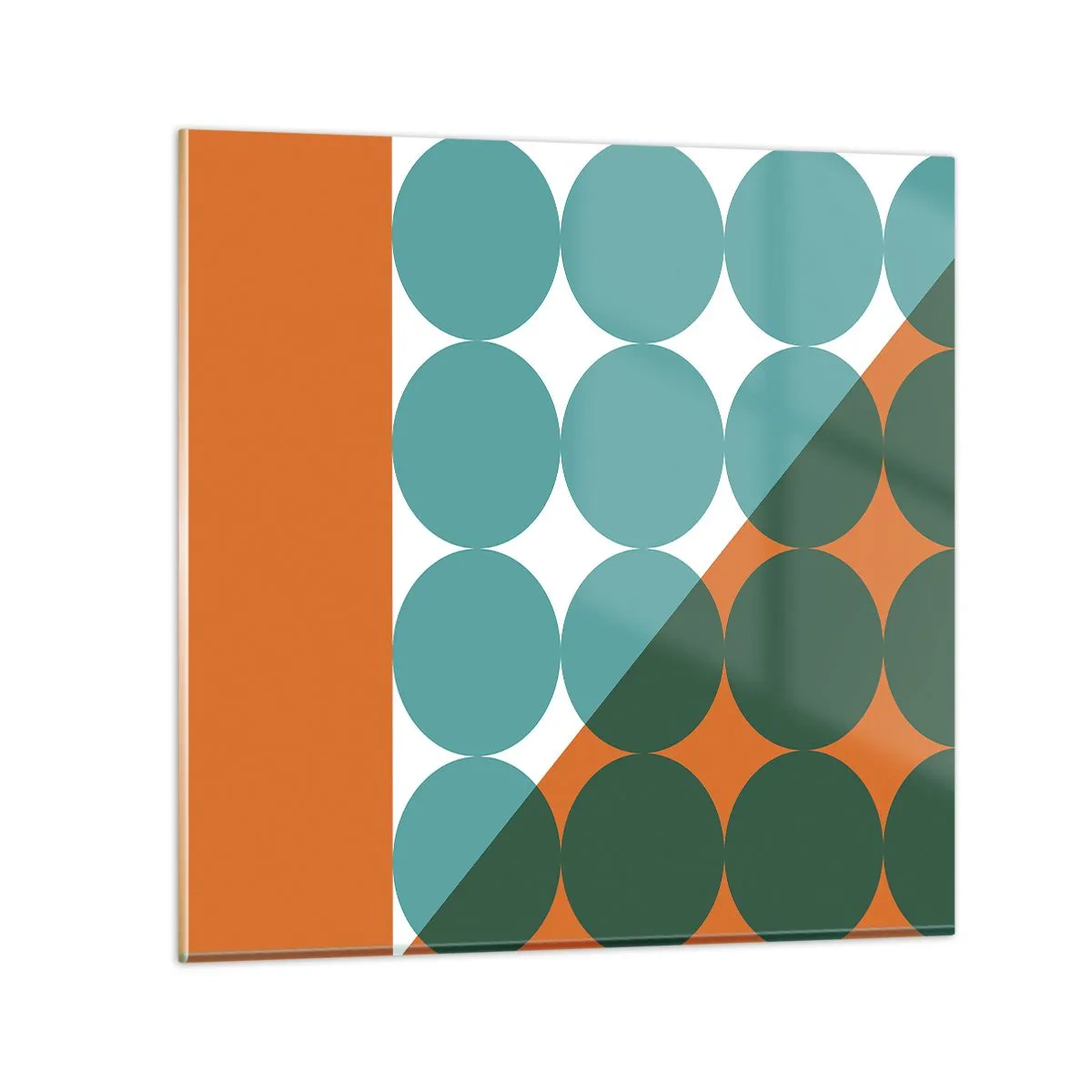 Glasbild - Bild auf glas - Nach oben und schräg - 60x60 cm