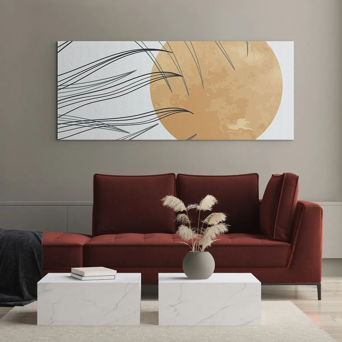 Glasbild - Bild auf glas - Immer der Sonne entgegen - 100x40 cm