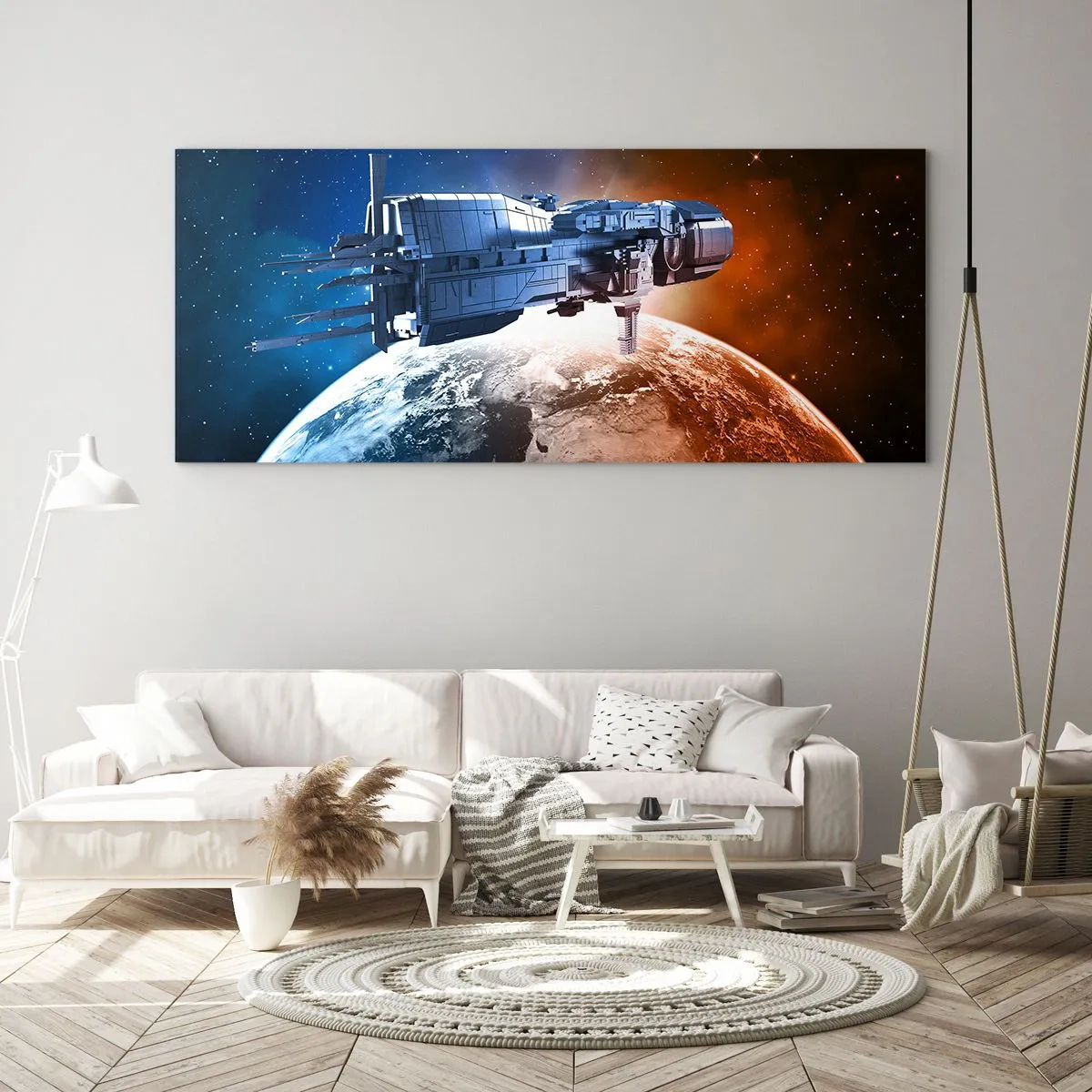 Glasbild - Bild auf glas - Ein aufmerksamer Beobachter - 100x40 cm
