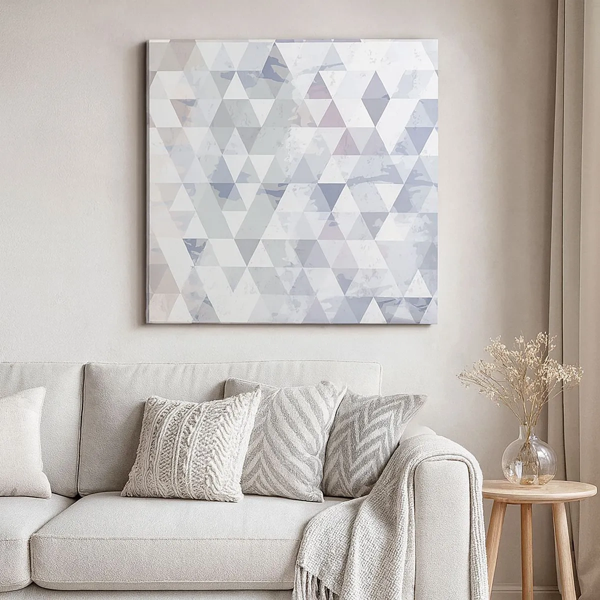 Bild auf Leinwand - Leinwandbild - Im Rhythmus auf drei - 30x30 cm