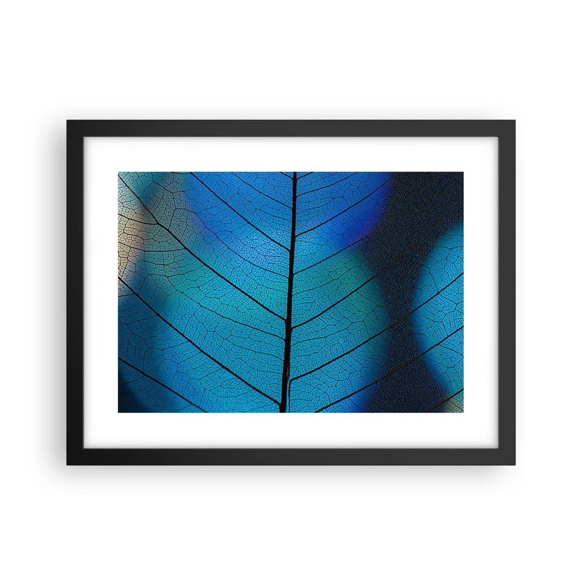 Poster in einem schwarzem Rahmen - Komplizierte Konstruktion - 40x30 cm