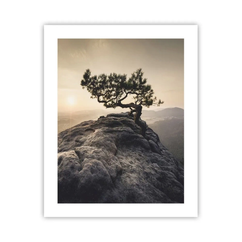 Poster - Das Leben gewinnt immer - 40x50 cm