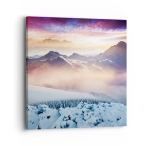 Bild auf Leinwand - Leinwandbild - Die Kraft und Reinheit der Natur - 40x40 cm