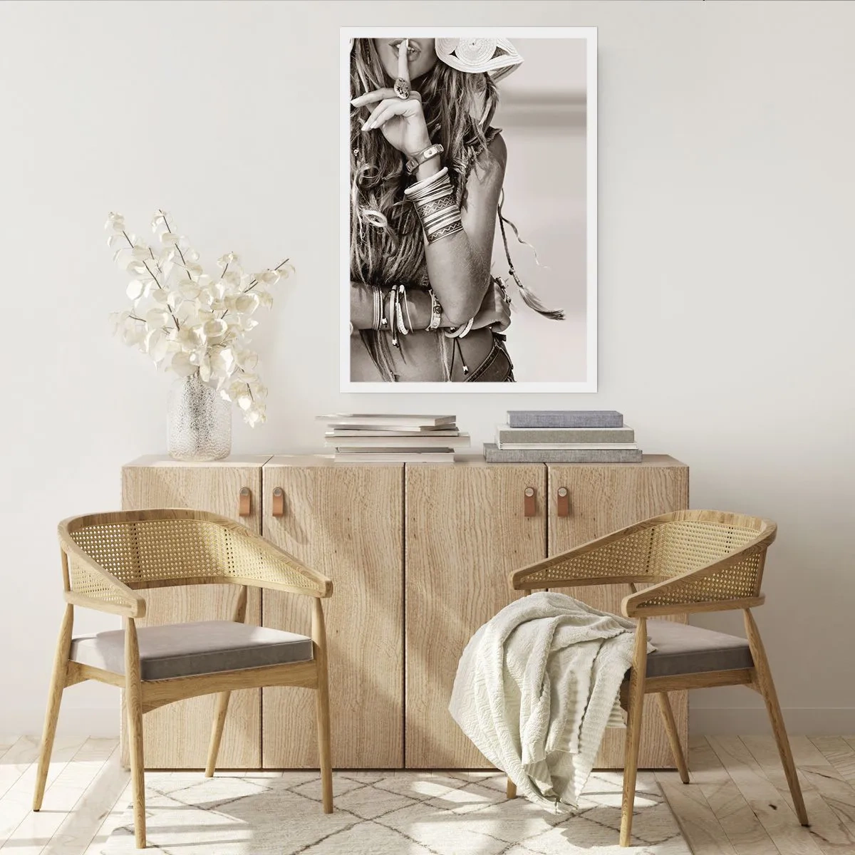 Poster - Wieso ein Mädchen - 30x40 cm