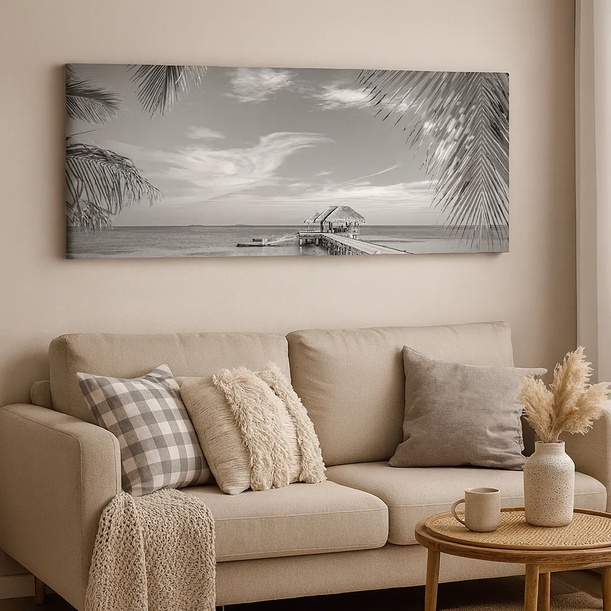 Bild auf Leinwand - Leinwandbild - Erinnerung oder Traum? - 30x30 cm