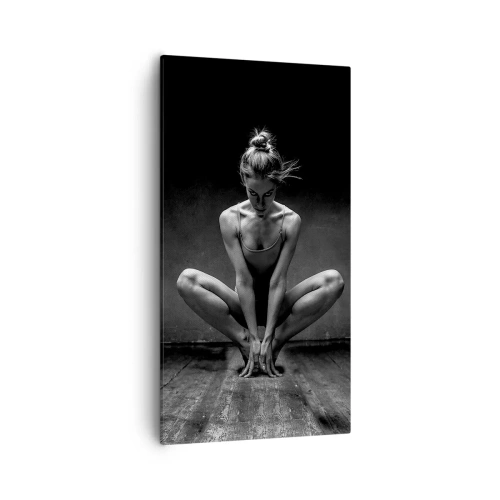 Bild auf Leinwand - Leinwandbild - Konzentration der Tanzenergie - 55x100 cm