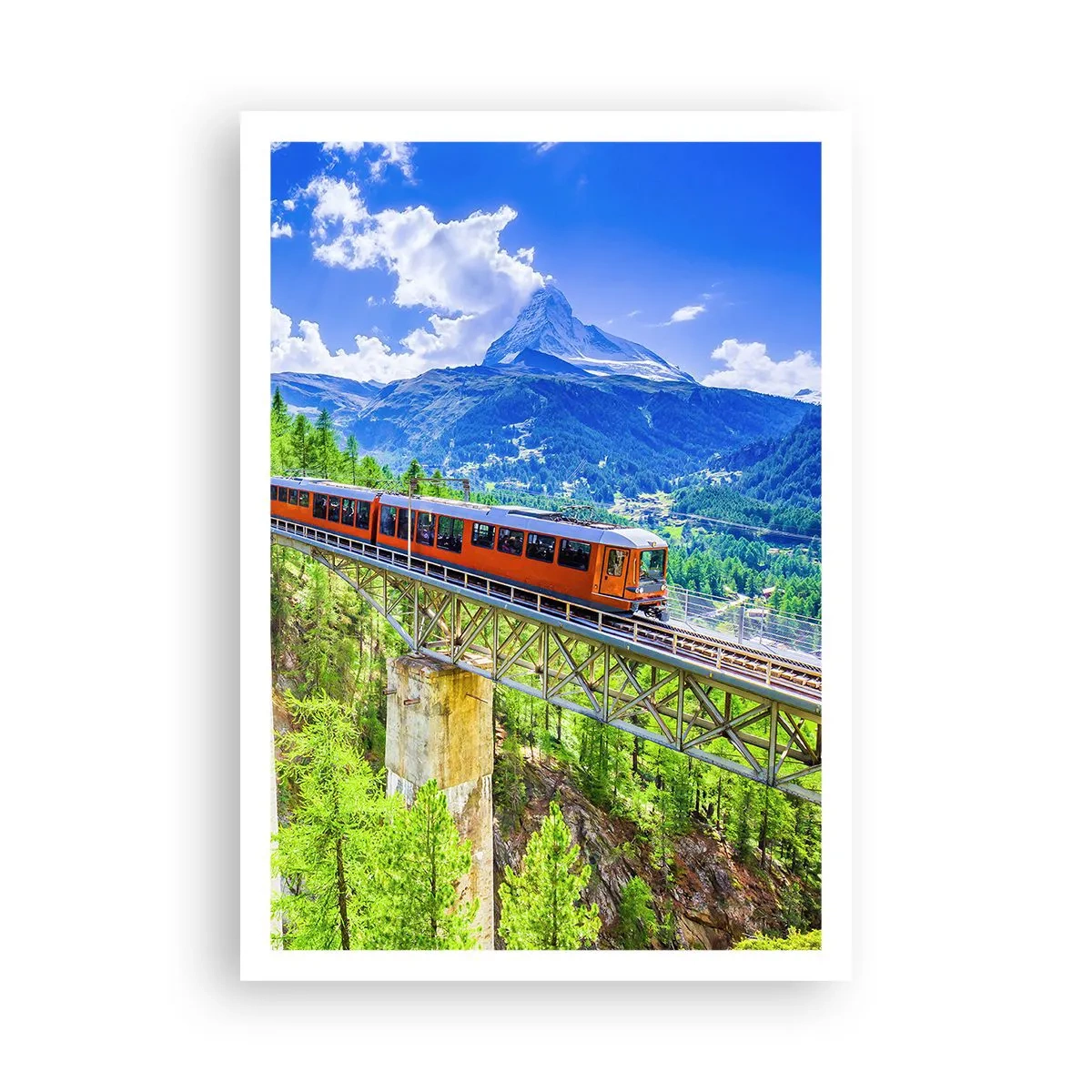 Poster - Jetzt sind Alpen dran - 70x100 cm
