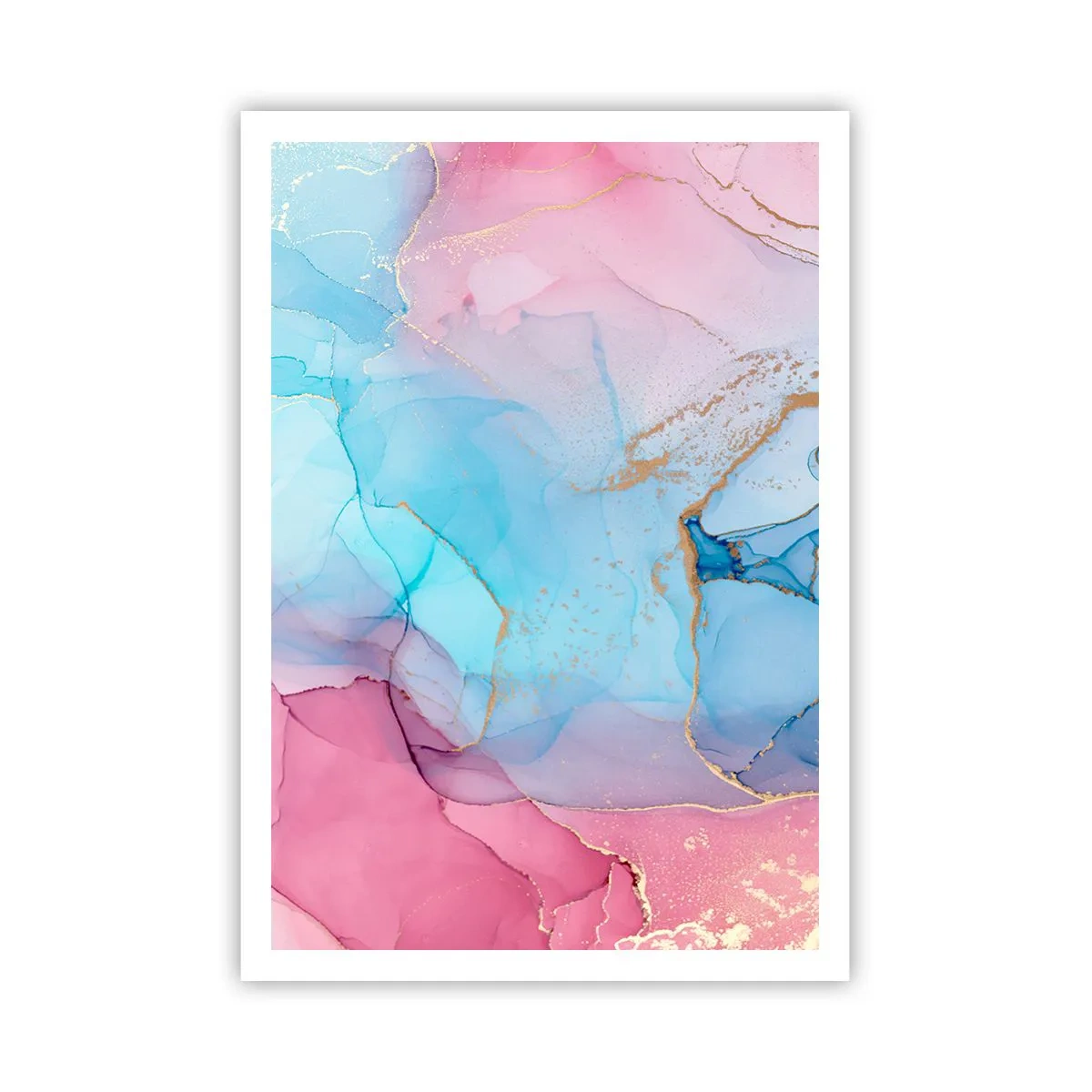 Poster - Begegnung und Durchdringung - 70x100 cm