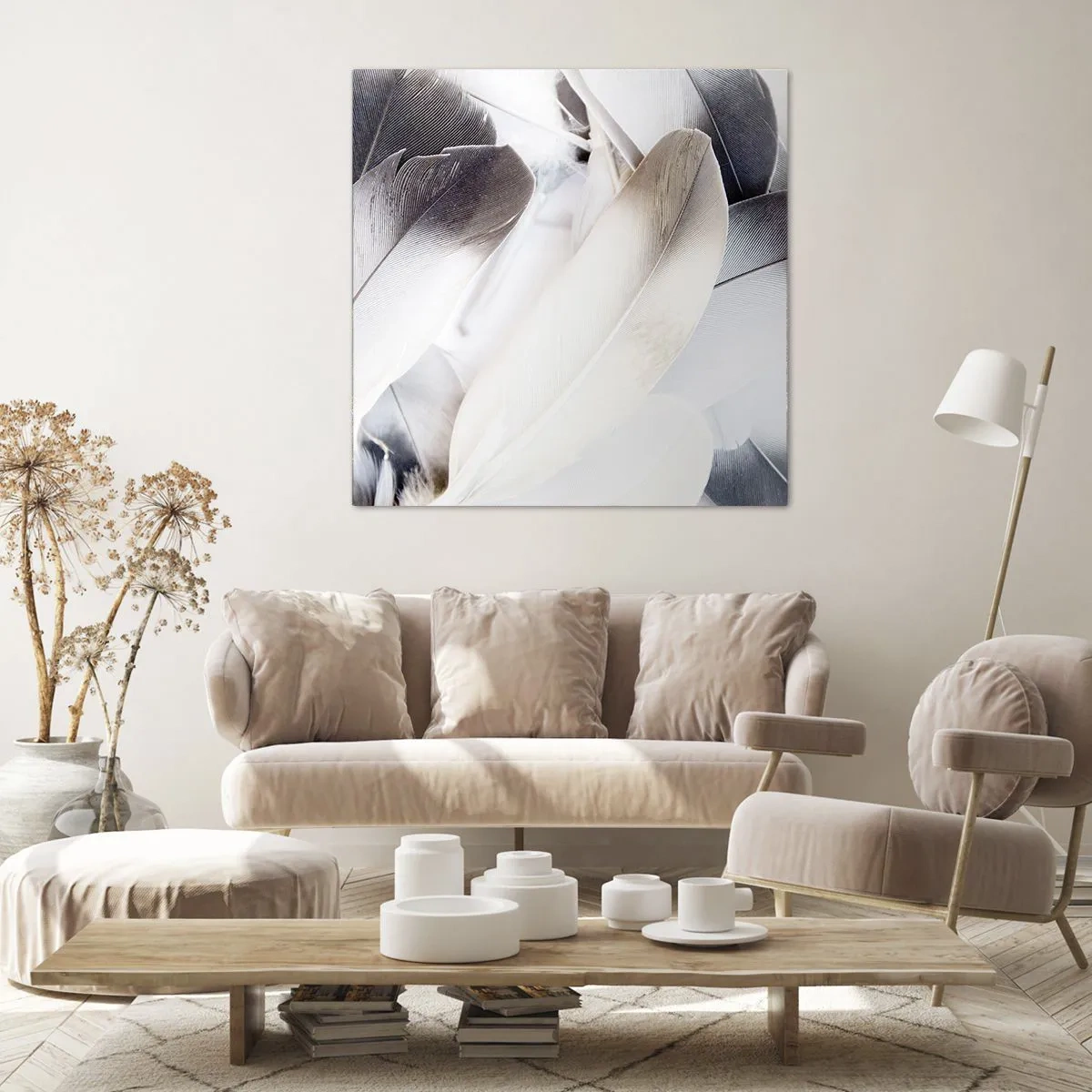 Bild auf Leinwand - Leinwandbild - Fast engelhaft - 60x60 cm