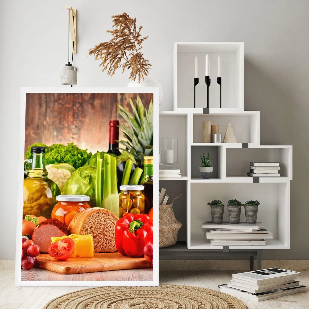 Poster - Geräuchert, gebacken und eingelegt - 30x40 cm