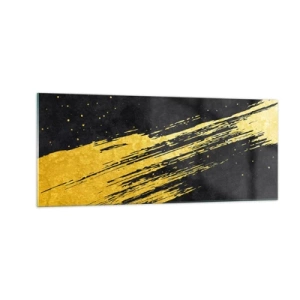 Glasbild - Bild auf glas - Sprung in den Hyperraum - 100x40 cm