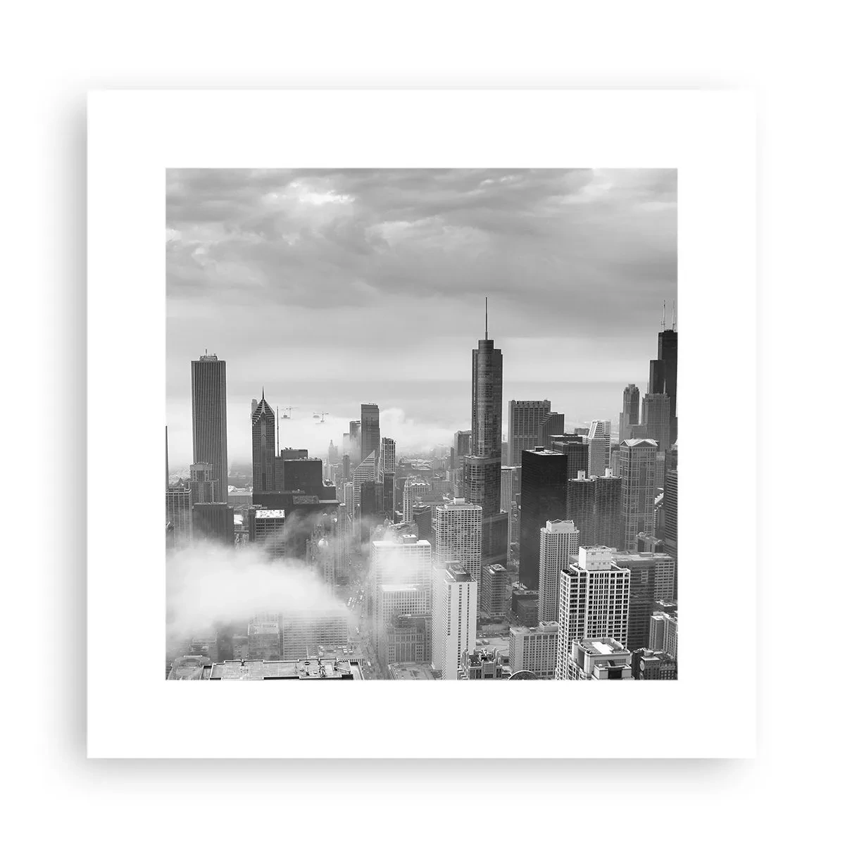 Poster - Amerikanische Landschaft - 30x30 cm