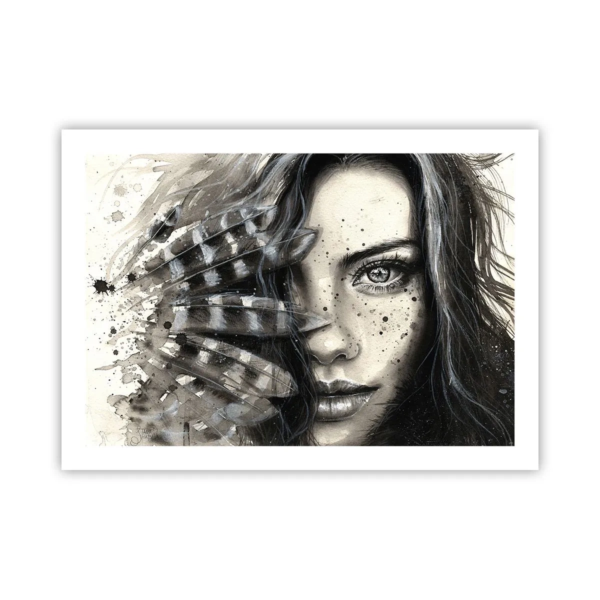 Poster - Wilde Schönheit - 70x50 cm