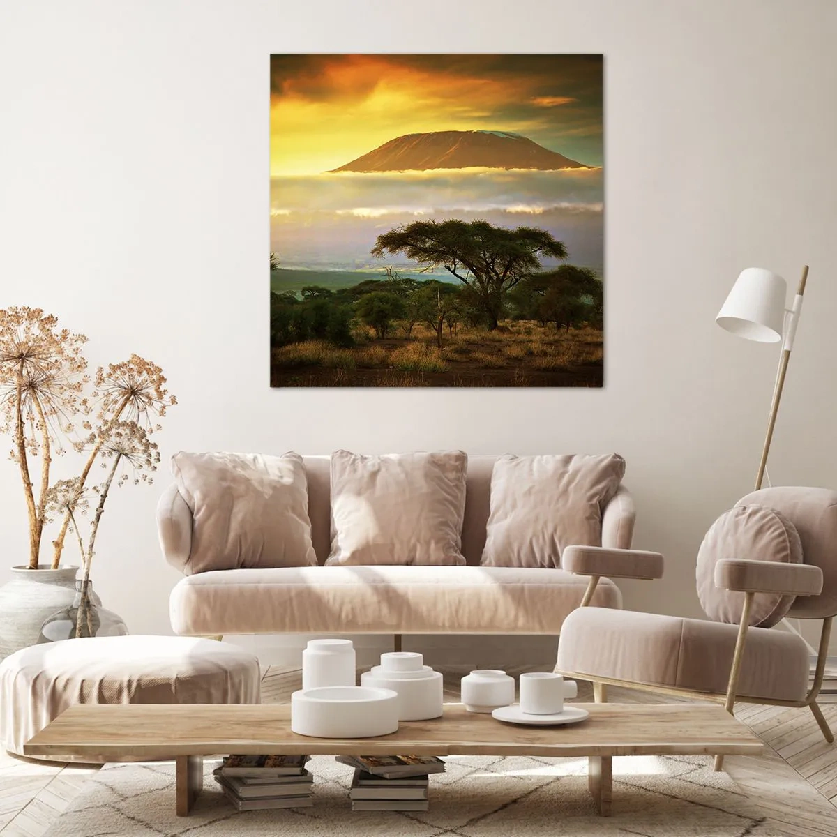 Bild auf Leinwand - Leinwandbild - Ein Reisetraum - 30x30 cm