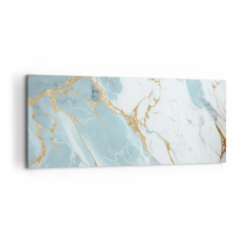 Bild auf Leinwand - Leinwandbild - Reichtum des Steins - 100x40 cm