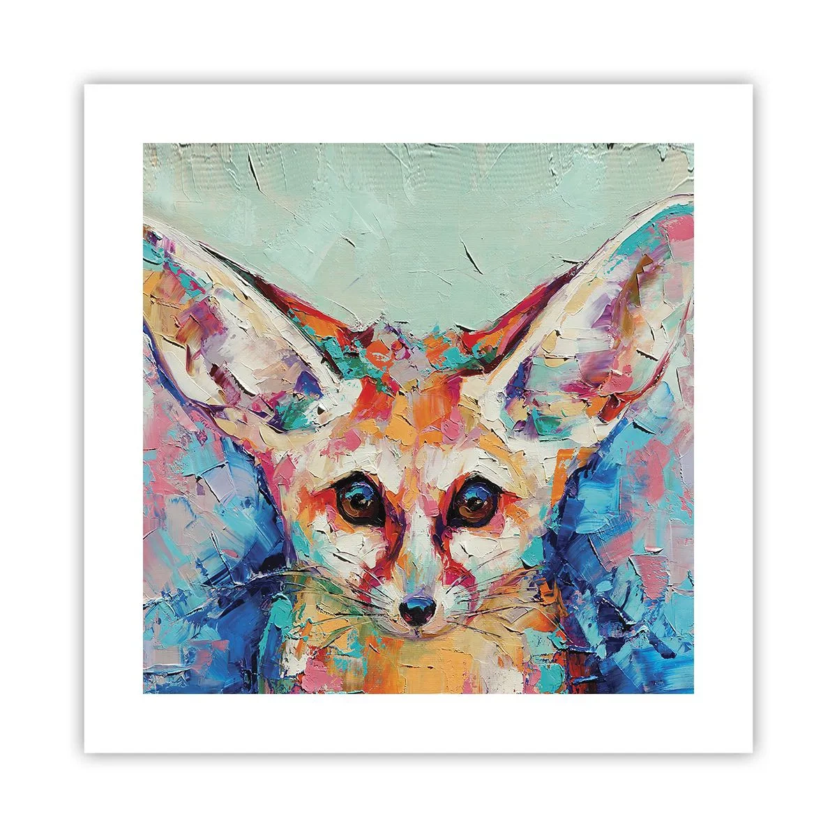 Poster - Bist du bereit für mich? - 40x40 cm