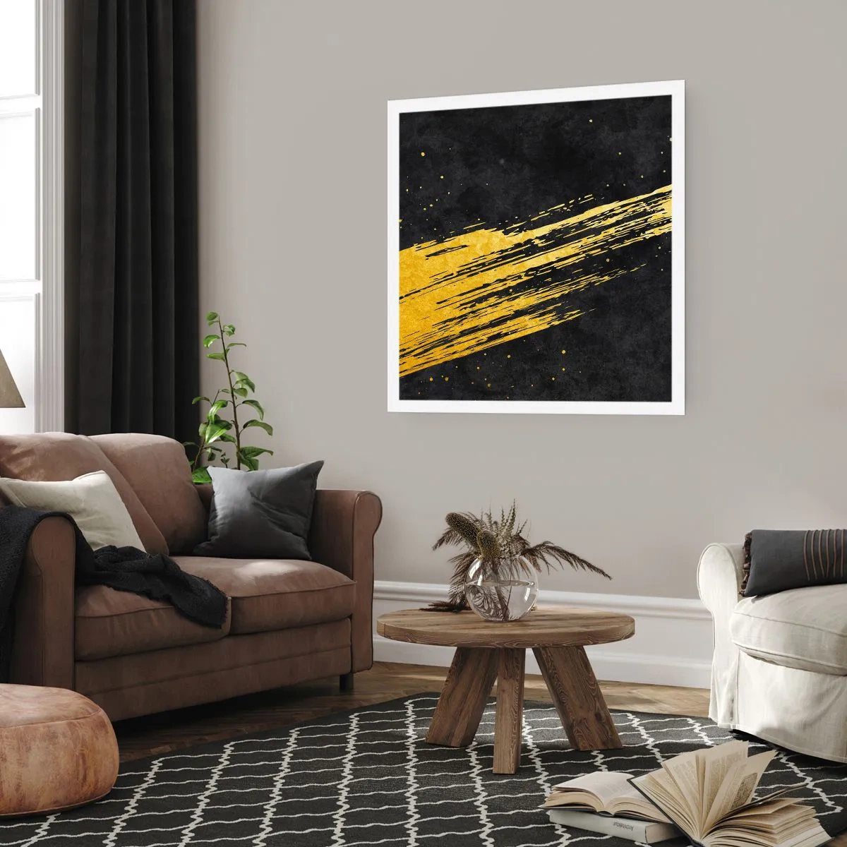 Poster - Sprung in den Hyperraum - 50x50 cm