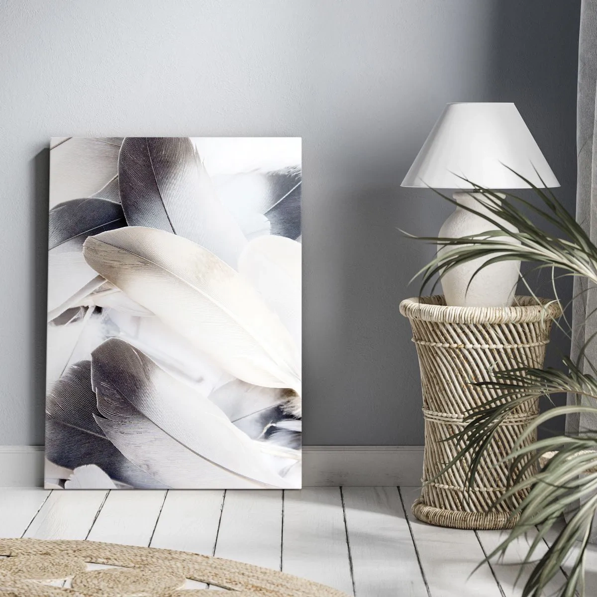 Bild auf Leinwand - Leinwandbild - Fast engelhaft - 45x80 cm