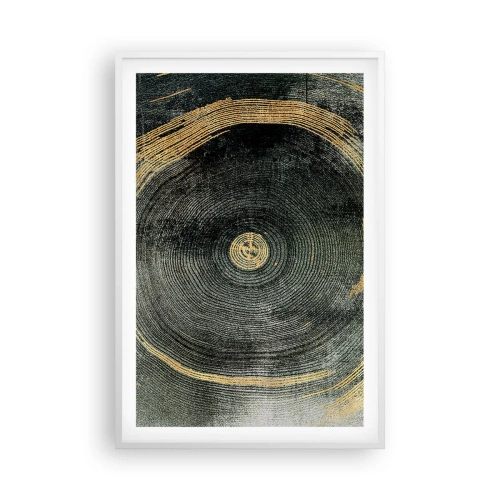 Poster in einem weißen Rahmen - Veränderung und Beständigkeit - 61x91 cm