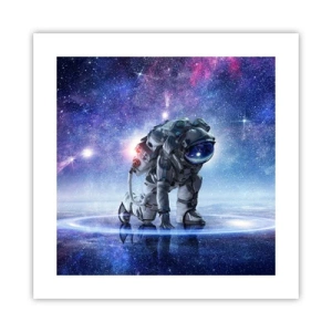 Poster - Der Sternenhimmel über mir - 40x40 cm