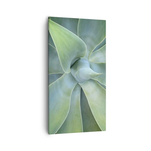 Bild auf Leinwand - Leinwandbild - Geburt des Grüns - 55x100 cm