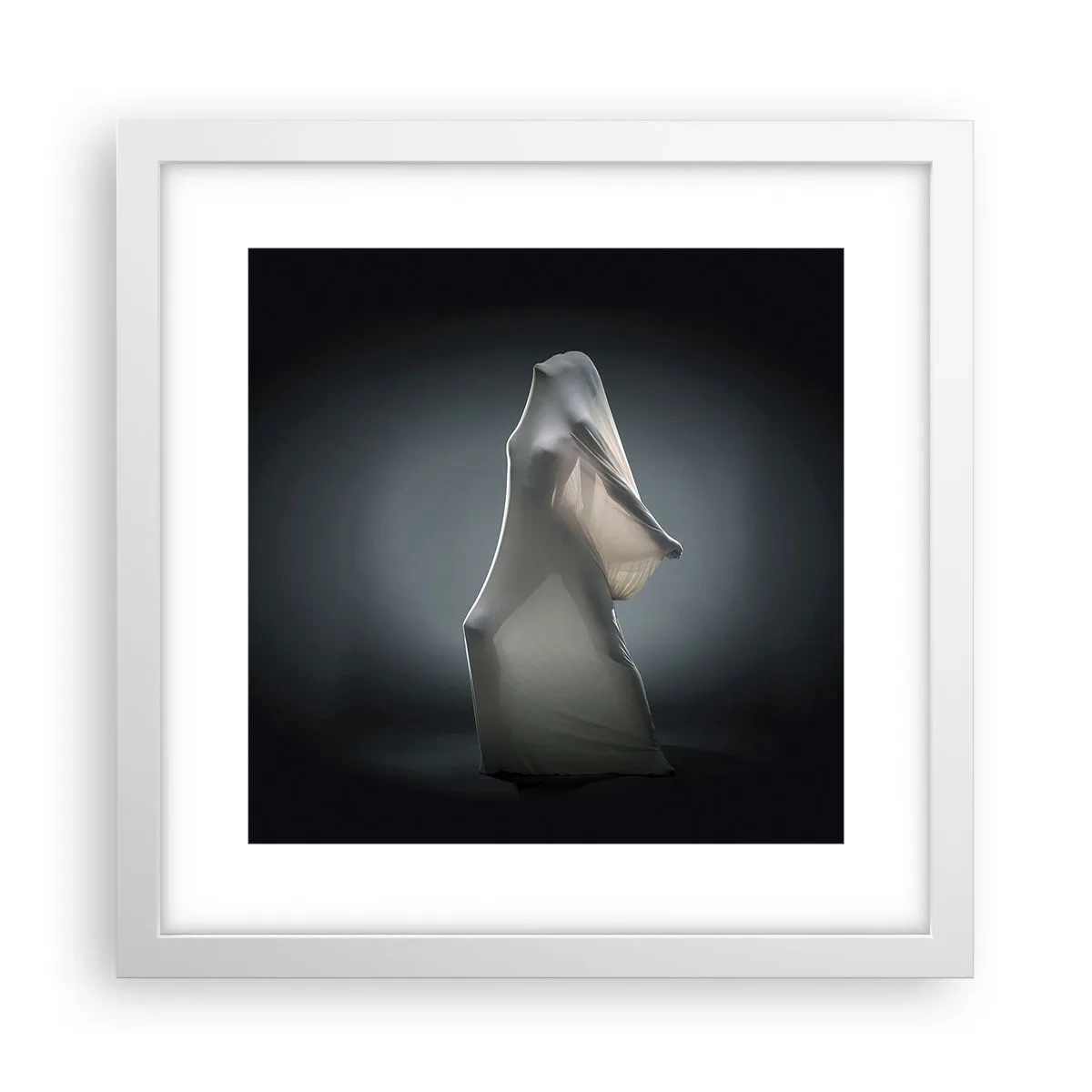 Poster in einem weißen Rahmen - Versteckte Wünsche - 30x30 cm