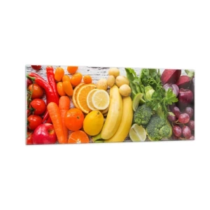 Glasbild - Bild auf glas - Es ist nicht genug? - 100x40 cm