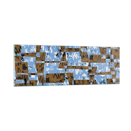 Glasbild - Bild auf glas - Ein nicht-menschlicher Ausschnitt - 90x30 cm