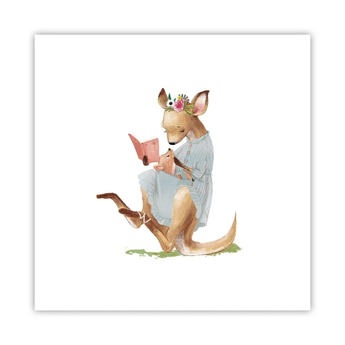 Poster - Lies mir vor Mama - 30x30 cm