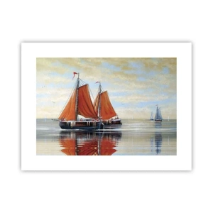 Poster - Hey, Segel, Matrose ... - 40x30 cm