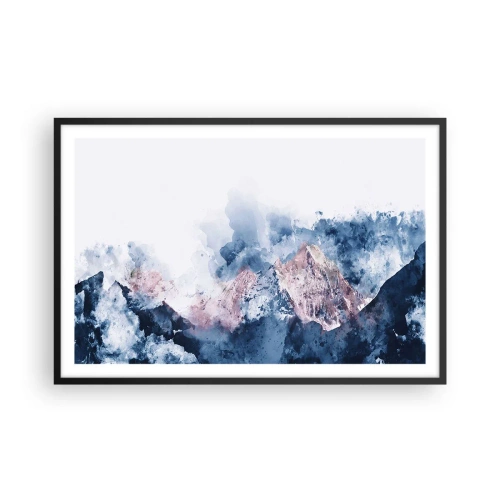 Poster in einem schwarzem Rahmen - Das sind die Spitzen! - 91x61 cm