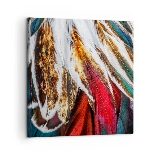 Bild auf Leinwand - Leinwandbild - Geheimnisse des Fliegens - 50x50 cm