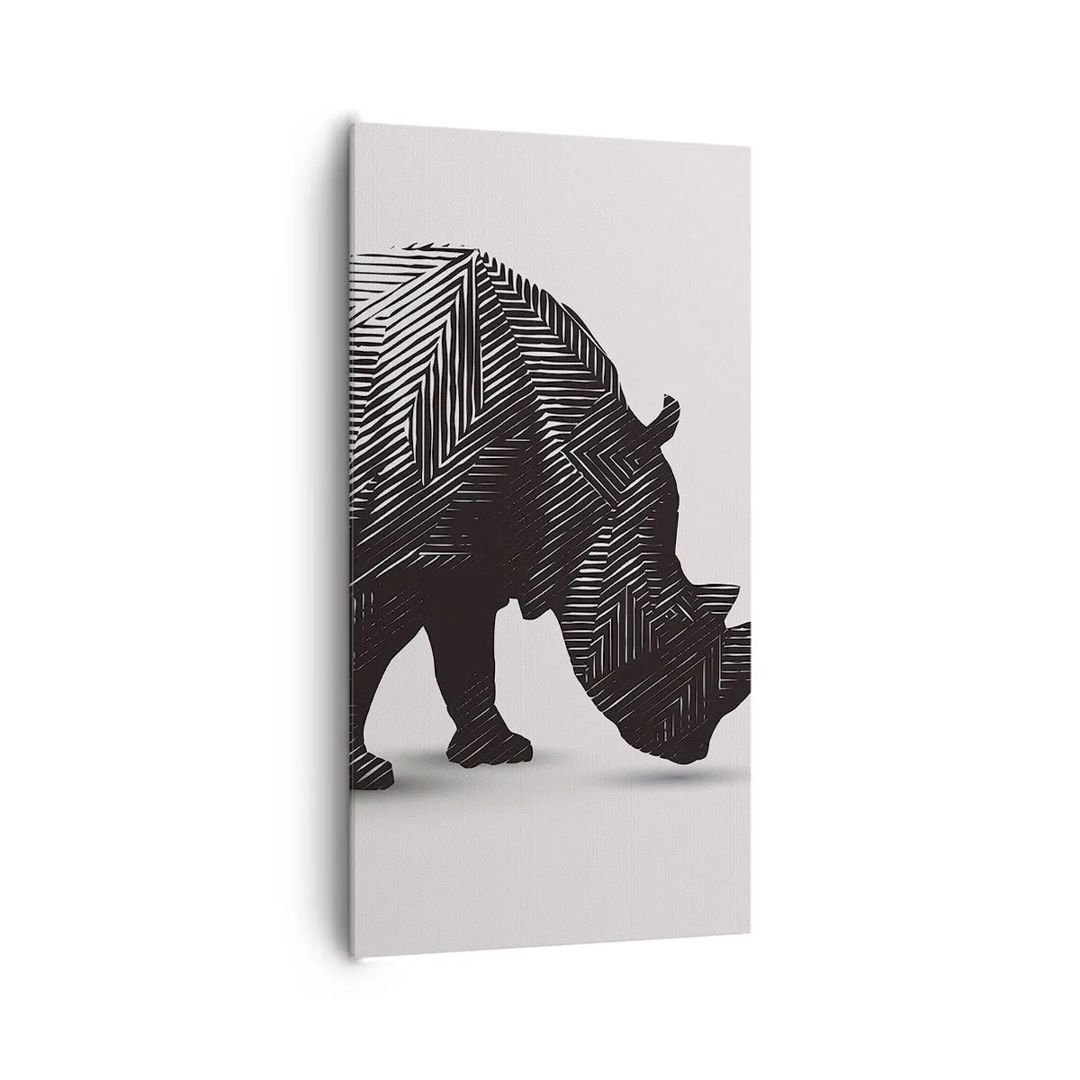 Bild auf Leinwand - Leinwandbild - Geometrische Schönheit der Natur - 65x120 cm