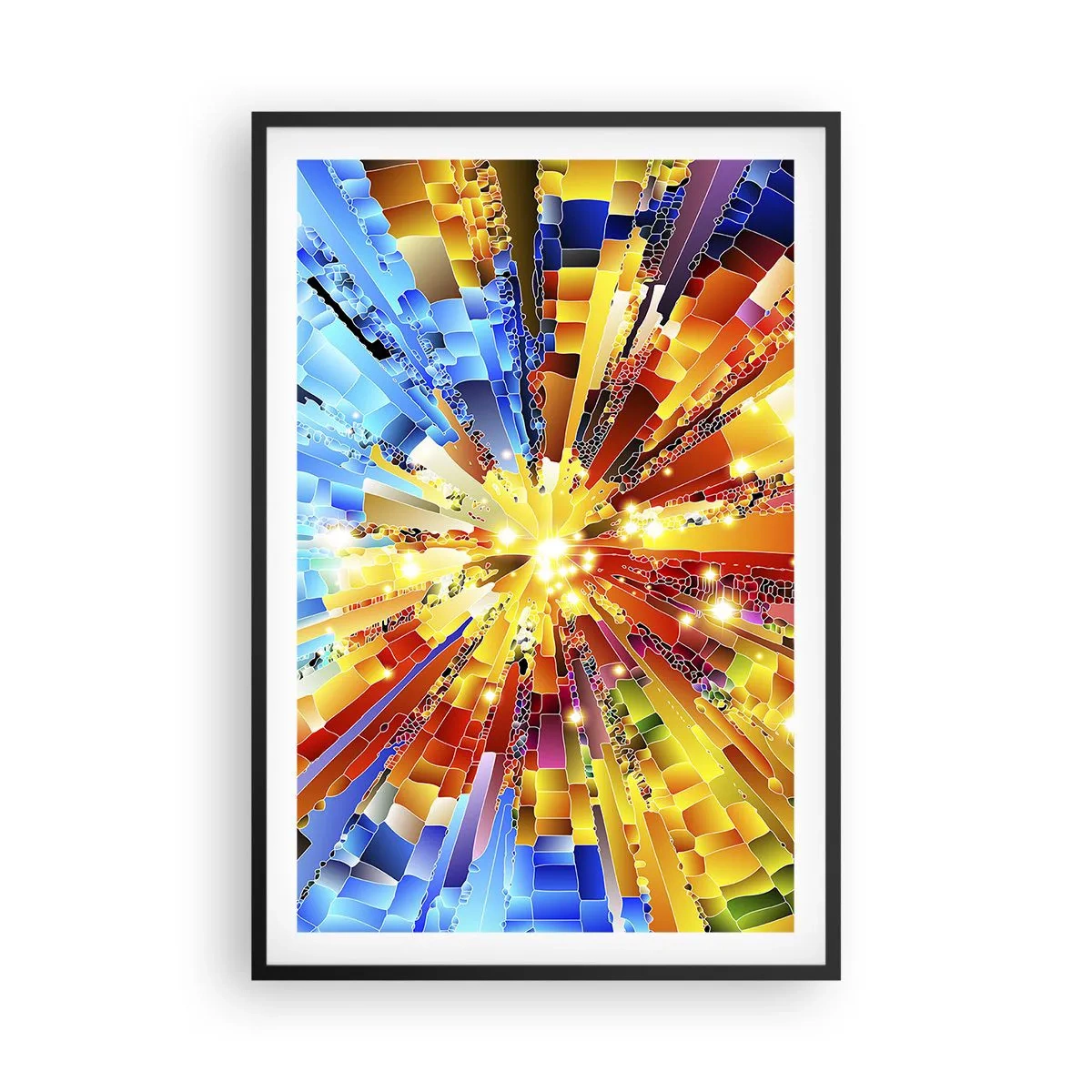 Poster in einem schwarzem Rahmen - In Medienauflösung - 61x91 cm