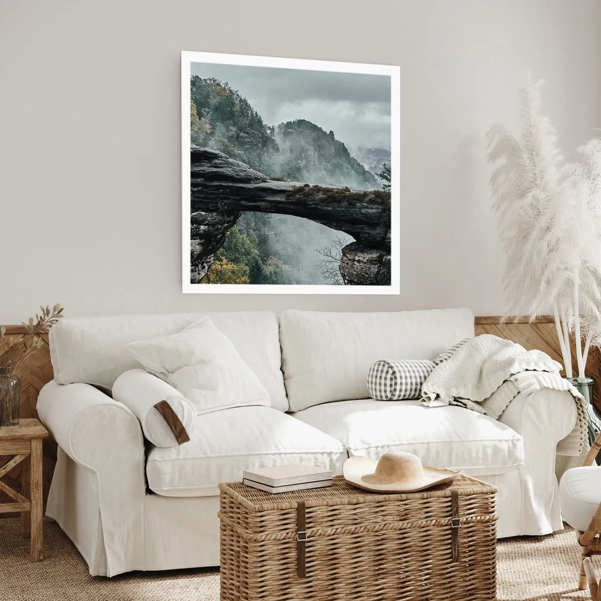 Poster - Abenteuer beginnt gleich - 50x50 cm