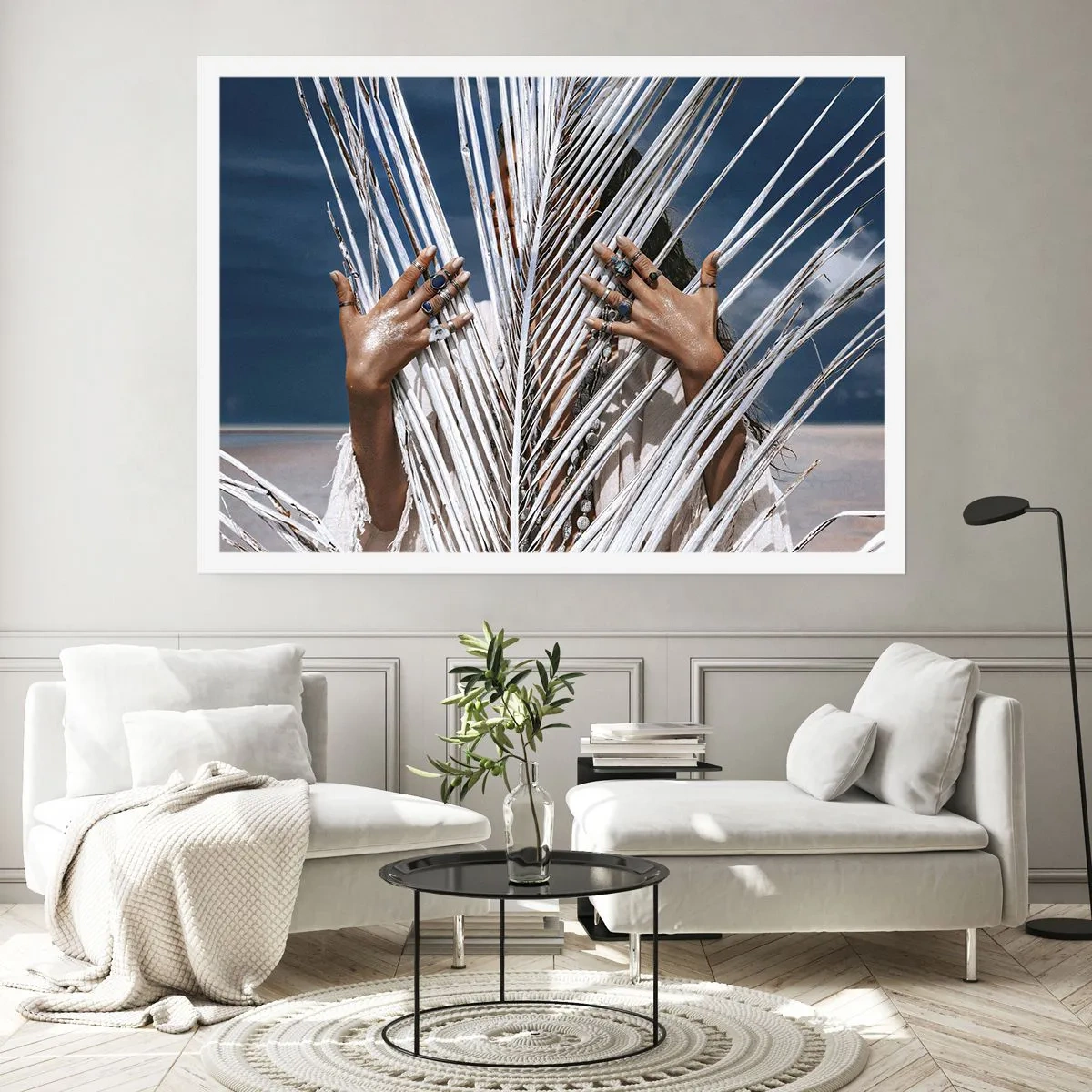 Poster - Das Mädchen des Schamanen? - 70x50 cm