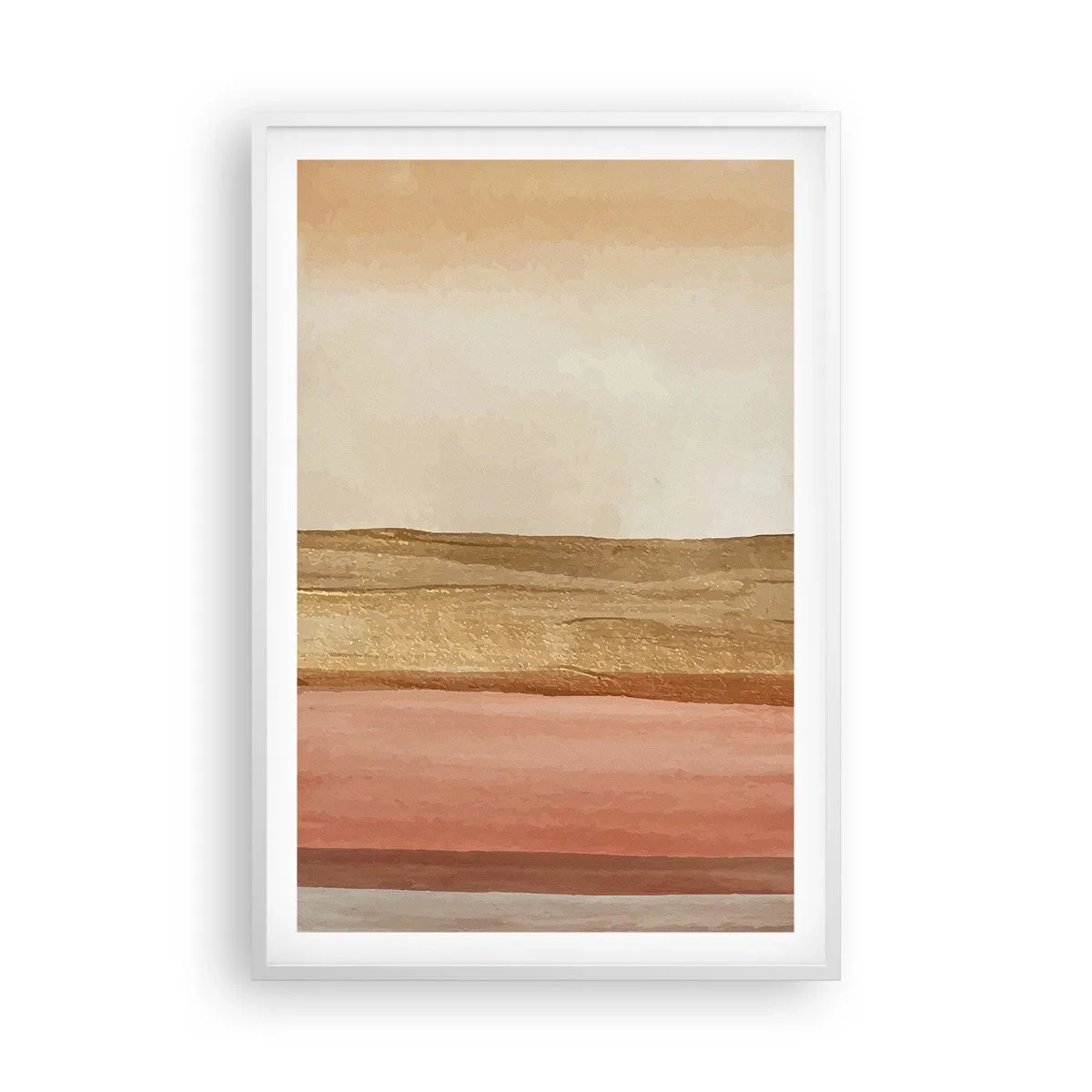 Poster in einem weißen Rahmen - Vertikale Komposition - 61x91 cm