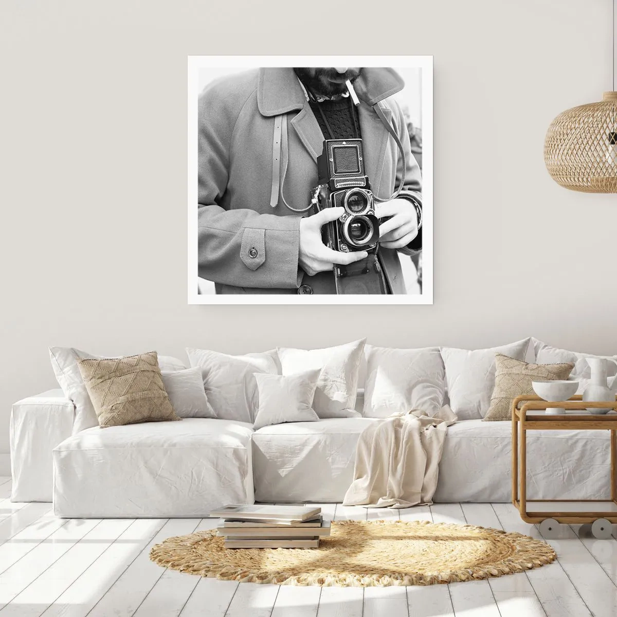 Poster - Retro-Stil - 40x40 cm