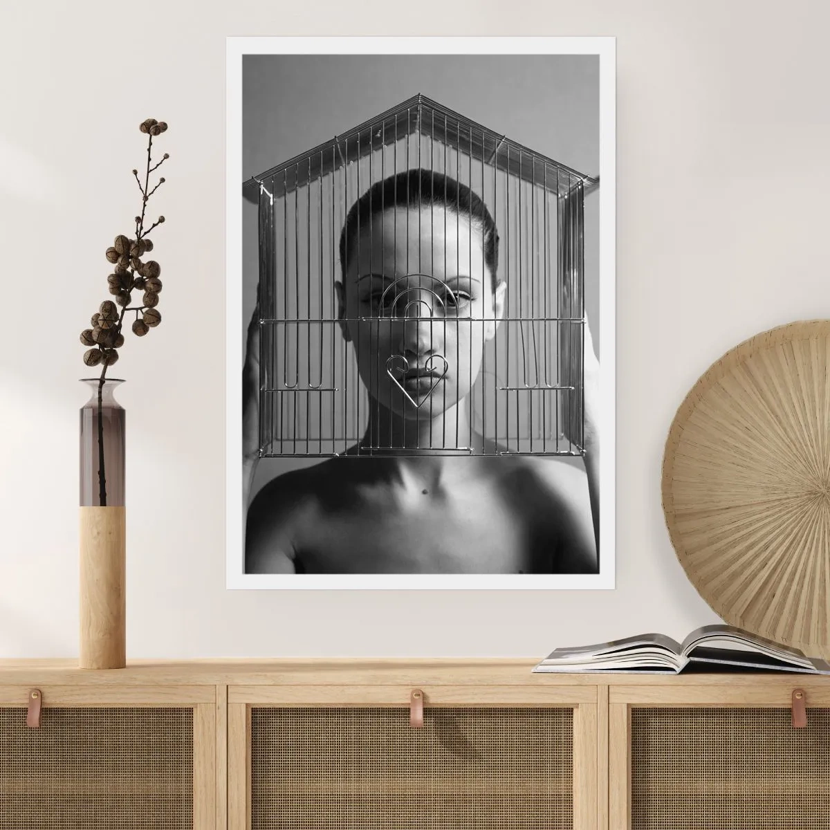 Poster - Ein leicht surreales Portrait - 30x40 cm