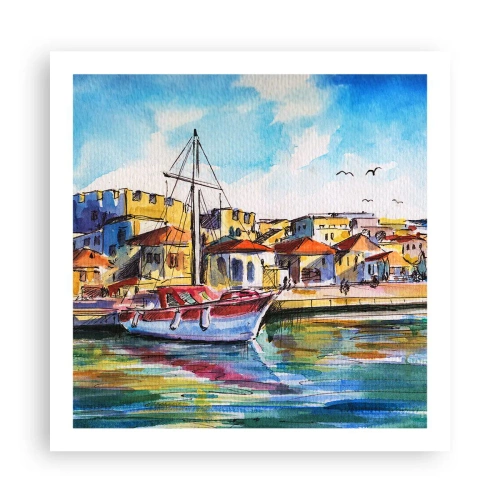 Poster - Regenbogennachmittag - 60x60 cm